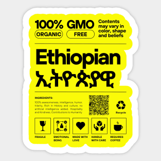 Ethiopian Sticker